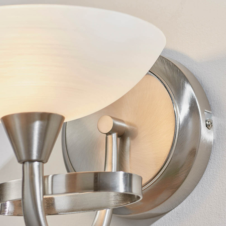 Kinkiet Endon Lighting Cagney CAGNEY-1WBSC chrom