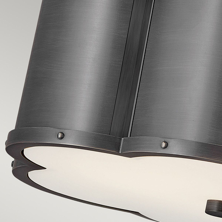 Półplafon Chance - 2 źródła światła - Czarny Quintiesse QN-CHANCE-SF-S-BLB