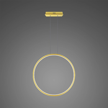 Lampa wisząca Ledowe Okręgi No.1 X 60cm 3k złota Dali