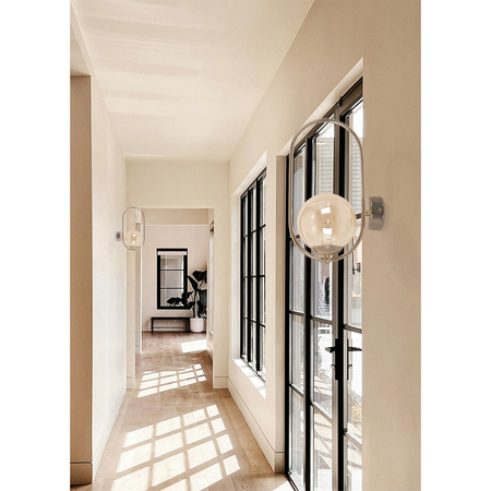 Kinkiet Kaja SVEN K-5398 złoty, bursztynowy