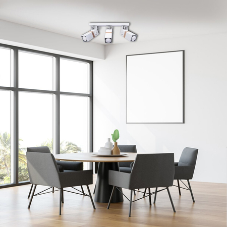 Milagro Lampa sufitowa Vidar 3xGU10 Biały MLP5407 BIAŁY