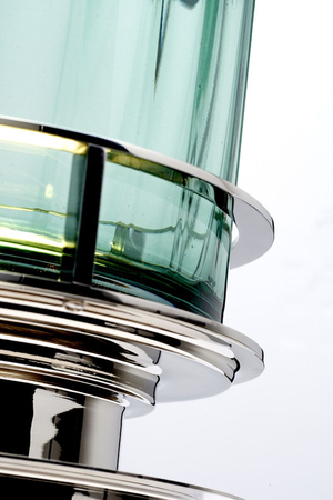 Lampa stołowa Arno - 1 źródło światła - Polerowany nikiel Quintiesse QN-ARNO-GREEN-PN