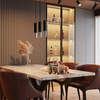 Sollux Lighting Kinkiet LOOPEZ czarny/chrom SL.0938