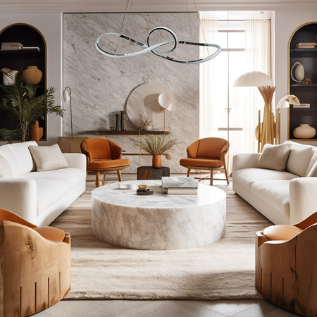 Milagro Lampa wisząca Marco Chrome 42W LED ML8117 CHROM