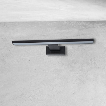 Milagro Kinkiet SHINE BLACK 30cm 7W LED ML4378 CZARNY