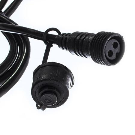 Eko-Light Kabel zasilający/przedłużacz do GIRILANDY 2m EKO3834 CZARNY