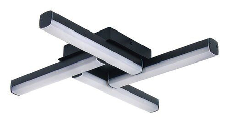 Lampa łazienkowa Rabalux Evan 2168 czarny matowy