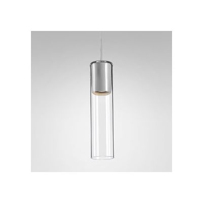 Lampa wisząca AQForm Modern Glass Tube GU10 Biały Struktura